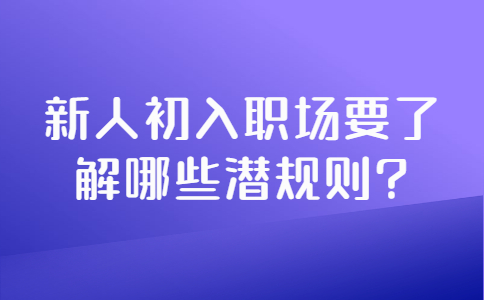 山东职场法则