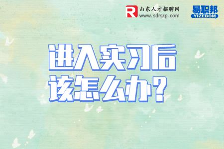 进入实习后该怎么办