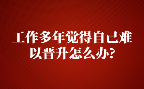 山东职场晋升