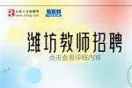 2023年潍坊市潍城区公开招聘教师公告